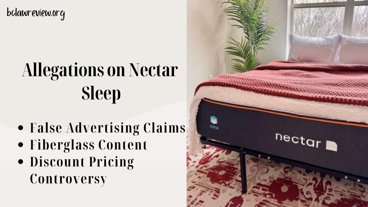 does nectar mattress have fiberglass