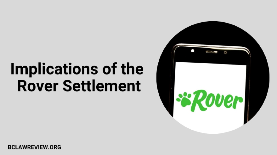 What are the disadvantages of Implications of the Rover settlement?