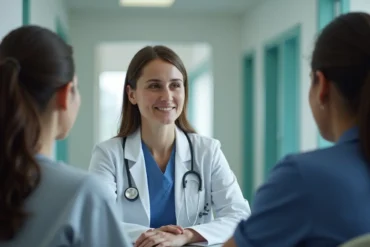 medical professional discussing duty of candour after maternity care concerns